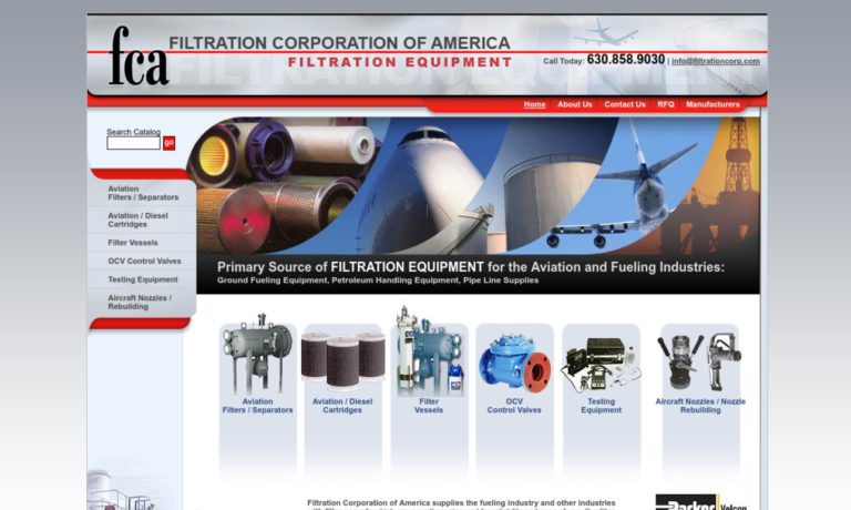 Filtration Corp. of America